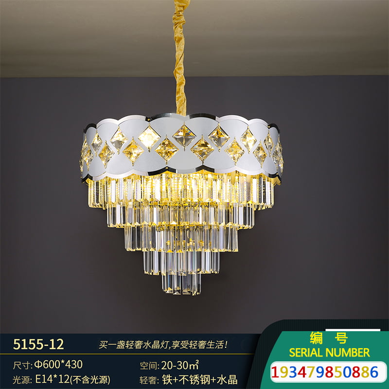 Đèn pha lê sang trọng-5155-12