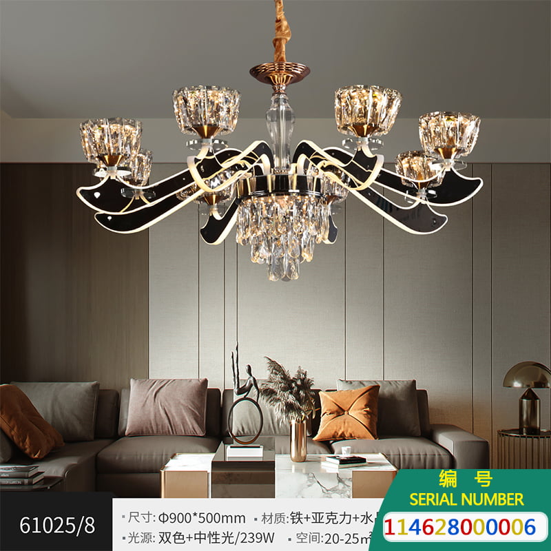 Đèn Chùm Bắc Âu - 61025-8