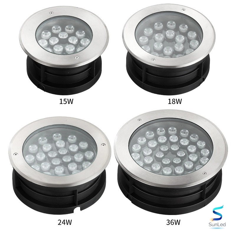 Đèn LED âm đất tròn Sunled - Ảnh 6