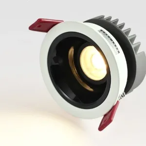 Đèn âm trần cao cấp ACOB-55 trang trí nhà màu đen