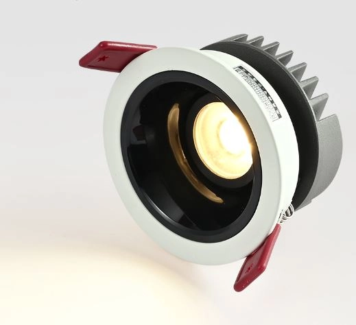 Đèn âm trần cao cấp ACOB-55 trang trí nhà màu đen