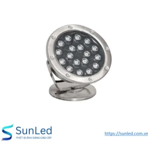 Đèn LED âm nước đế ngồi 18W – SunLED