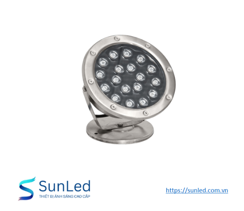 Đèn LED âm nước đế ngồi 18W – SunLED
