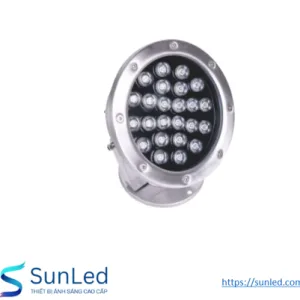 Đèn LED âm nước đế ngồi 24W – SunLED