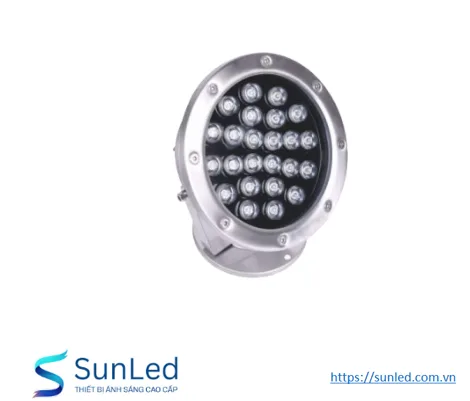 Đèn LED âm nước đế ngồi 24W – SunLED