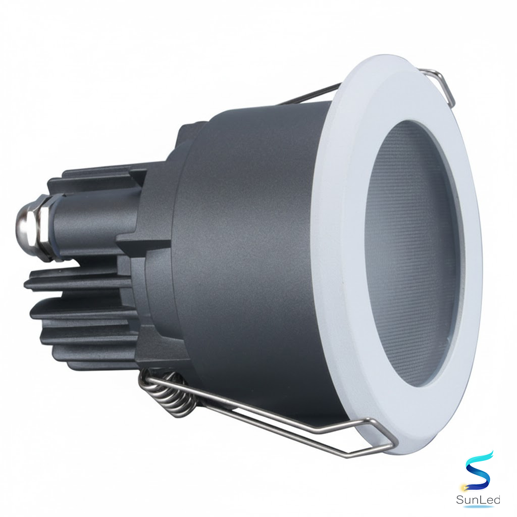 Đèn âm trần chống ẩm nhà vệ sinh SUN|COB10 - Ảnh 6