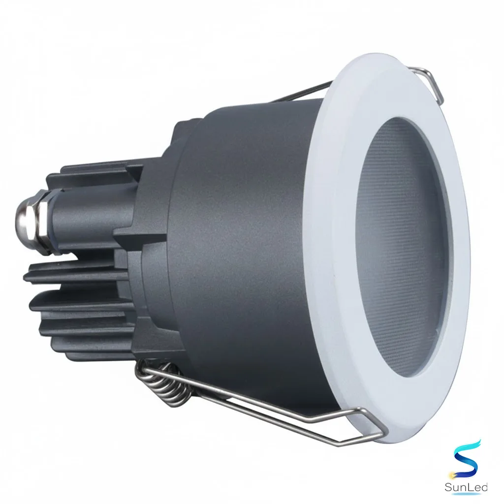 Đèn âm trần chống ẩm nhà vệ sinh SUN|COB10 - Ảnh 6