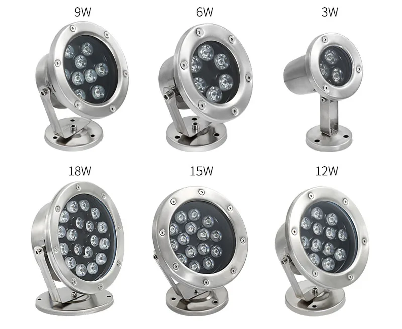 Đèn LED âm nước đế ngồi 3W - SunLED - Ảnh 4