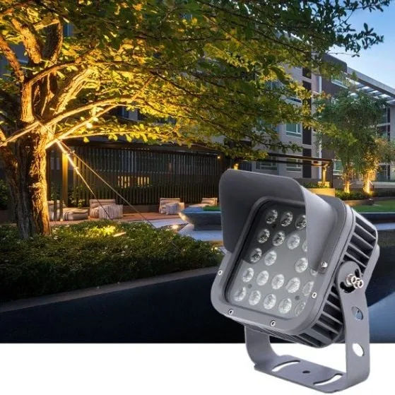 ĐÈN CHIẾU CÂY NHÔM ĐÚC VUÔNG LT10 - Ảnh 3