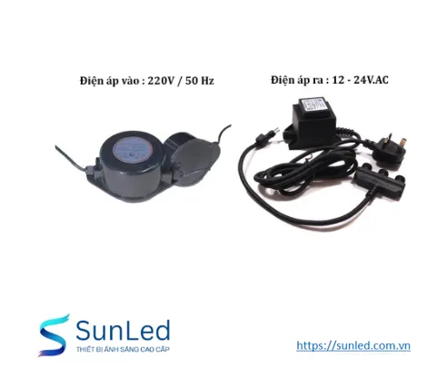 Bộ đổi nguồn 220V - 12/24 V.AC - SunLED