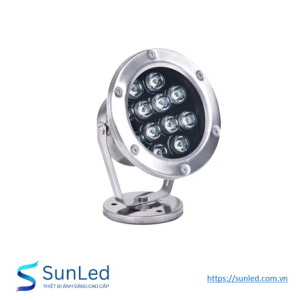 Đèn LED âm nước đế ngồi 12W – SunLED