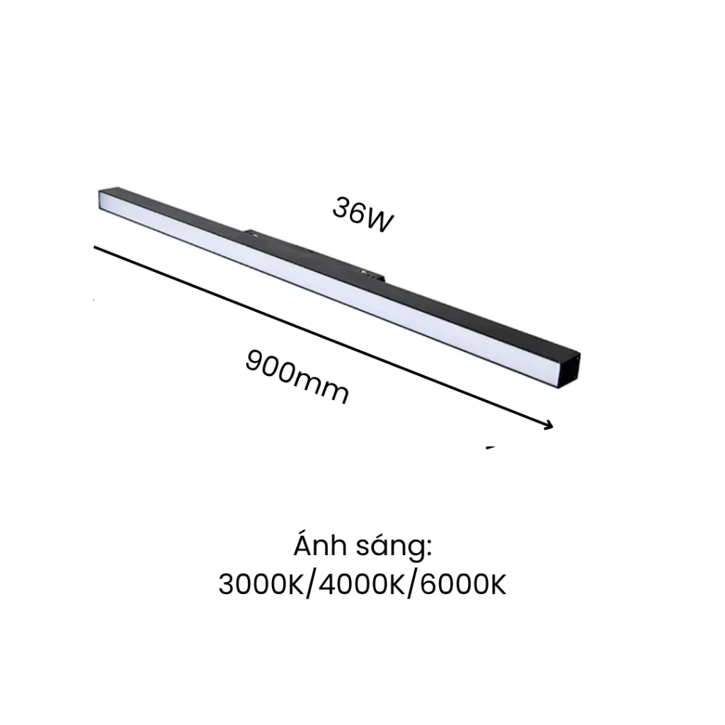 Đèn Ray Nam Châm Tán Quang Sunled – Ánh Sáng Mềm Mại Cho Không Gian - Ảnh 7