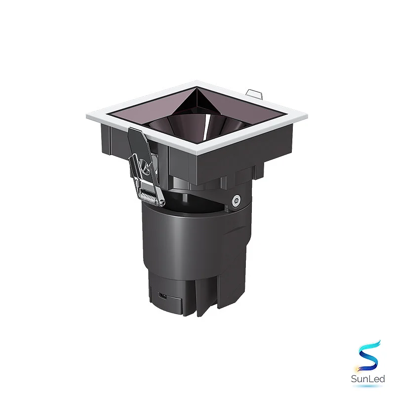 Đèn Âm Trần Spotlight Cao Cấp Sunled|COB29: Thiết Kế Vuông Sang Trọng, Chip Philips, Chống Chói Đỉnh Cao - Ảnh 3